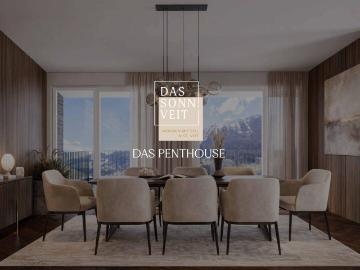 DAS PENTHOUSE DAS SONN.VEIT | Letzte Einheit im Projekt | 360° Ausblick. 4 Meter Raumhöhe. Barrierefrei & Tiefgarage