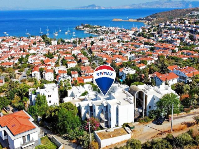 Datça Merkezde Full Deniz Manzaralı Eşyalı Kiralık 2+1 Daire