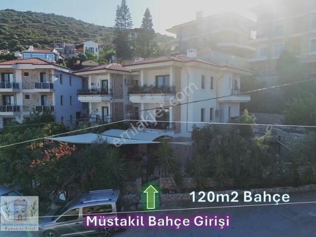 Datça Merkez'de Satılık Geniş Bahçeli 3+1 Daire