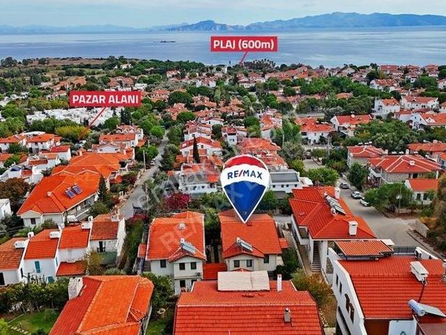 Datça Özbelde Deniz Manzaralı 412m2 Arsa Paylı Satılık 4+2 Villa