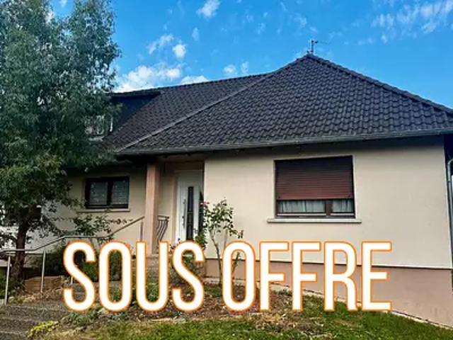 Daubensand 67150 Achat / Vente maison 8 pièces t8 au dernier étage piscine