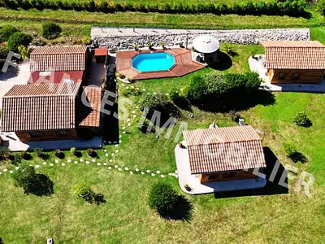 Dausse 47140 Achat / Vente maison 9 pièces t9 au dernier étage piscine