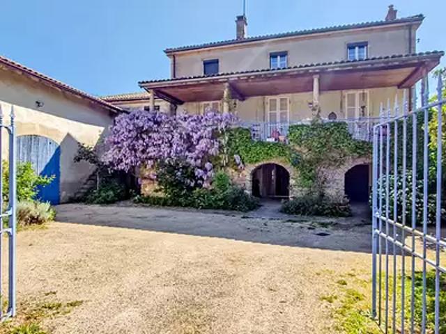 Davayé 71960 Achat / Vente maison 12 pièces t12 piscine terrasse