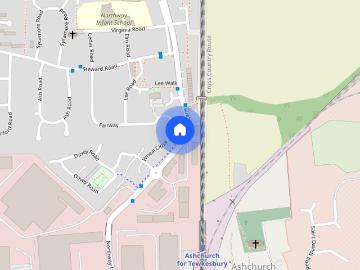 Northway Tewkesbury, GL20, Hereford and Worcester, Herefordshire county, Midlands