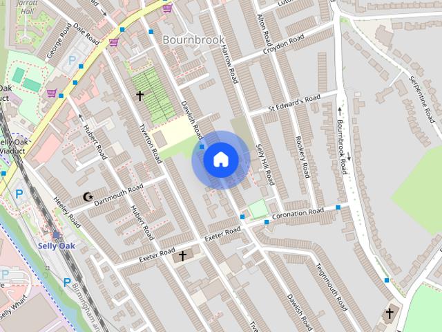 Dawlish Road 6 bed, Selly Oak, Birmingham House Share Student
