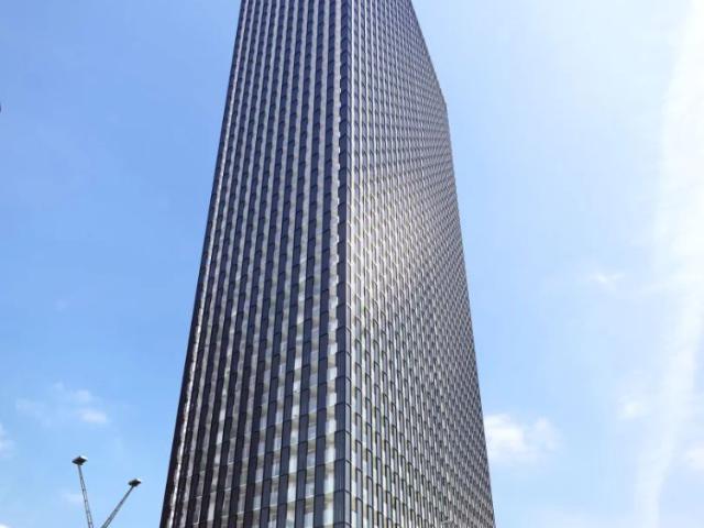 DC2 Tower: 39. Etage Panorama Ausblick und Loggia