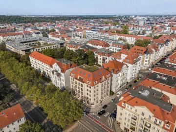 DG Wohnung Maisonette mit Kamin in der Südvorstadt 4 Zimmer, 126m², KfW 40, Erstbezug