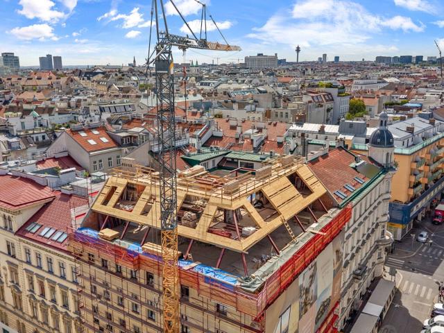 Dg Wohnung mit Weitblick Gleich bei Wien Mitte