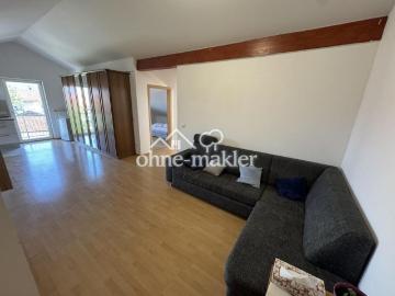 DG Wohnung mit Süd Balkon und Einbauküche. Tierhaltung nicht erwünscht