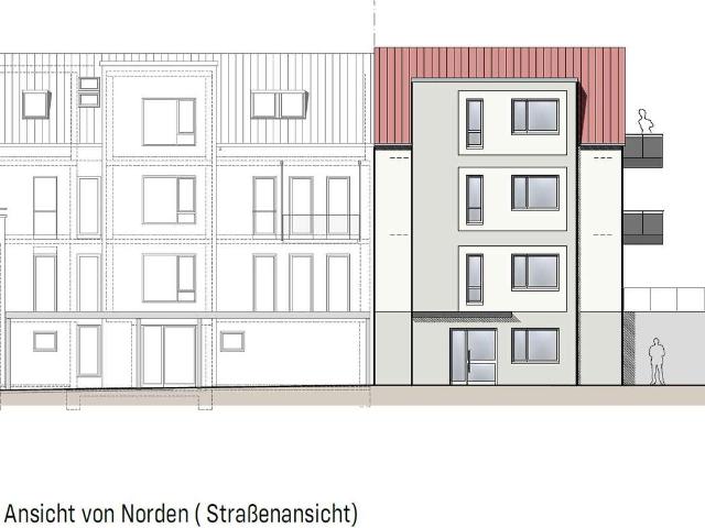 DG Wohnung in Neubauanlage mit Blick auf den Haardter Wald