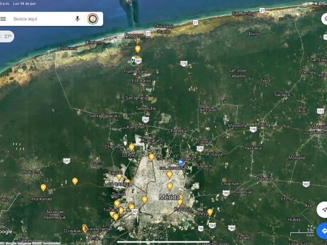 De 2,000 m2?a 40,982 m2 BTS MERIDA naves en PARQUES INDUSTRIALES REYUCC OH010721