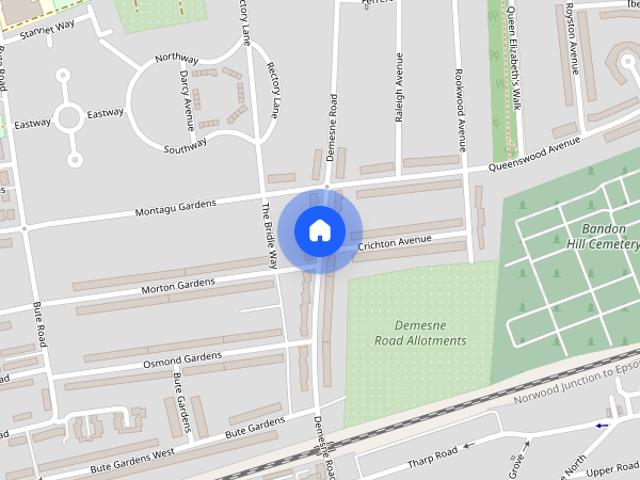 Demesne Road, Wallington, SM6