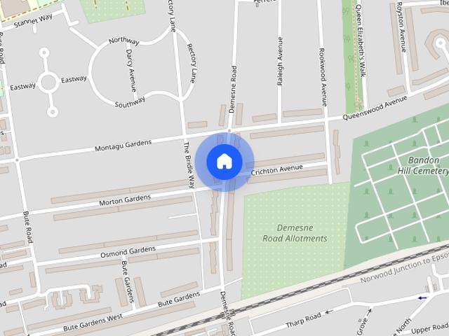 Demesne Road, Wallington, SM6