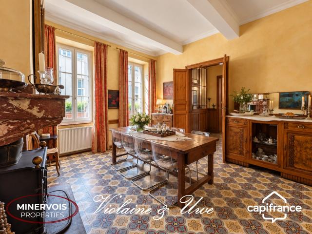 Demeure Bourgeoise Entièrement Rénovée Avec Dépendance, Jard. 430m² Luc sur Orbieu