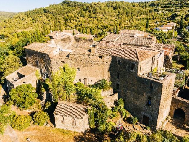 Demeure de caractère au cœur d'un château médiéval activit. 170m² Saint Pierre des Champs
