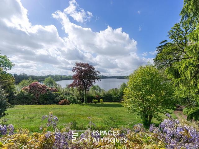 Demeure de prestige Folie Nantaise au bord de l'Erdre 306m² Sucé sur Erdre