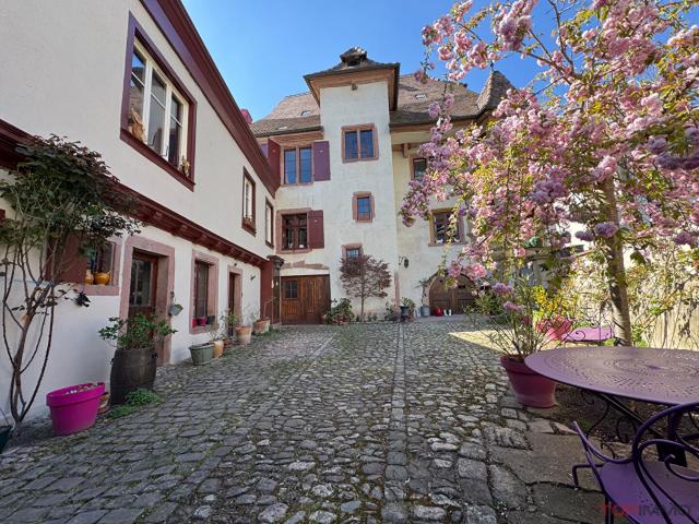 Demeure Renaissance au coeur de Ribeauvillé. Un trésor d'histoire et de charme