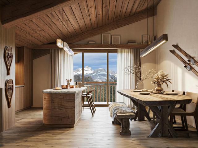 Demi chalets neufs d’exception en VEFA