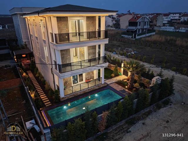 DEMİRELLER MÜSTAKİL HAVUZLU HAMAMLI SAUNALI 5+1 LÜX VİLLA