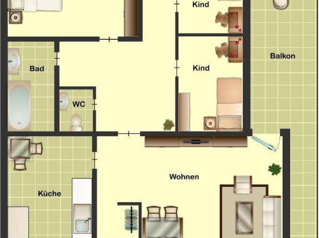 Demnächst frei! 4 Zimmer Wohnung in Frechen !NUR MIT WBS!