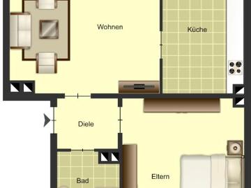 Wohnung mieten in Rhein-Maas-Straße