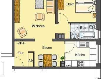 Demnächst frei! 2 Zimmer Wohnung in Arnsberg