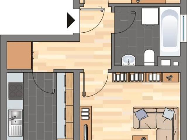 Demnächst frei! 2 Zimmer Wohnung in Bad Bergzabern