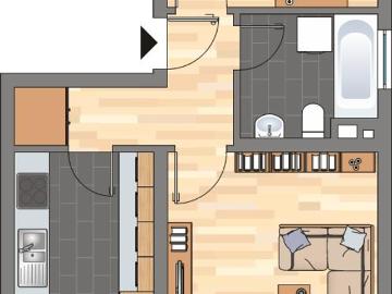 Demnächst frei! 2 Zimmer Wohnung in Bad Bergzabern