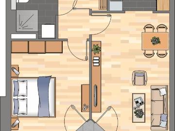 Demnächst frei! 2 Zimmer Wohnung in Bocholt