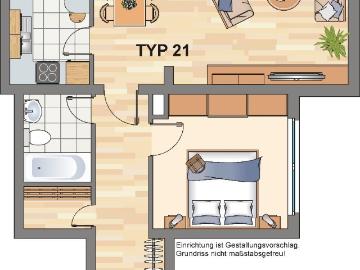 Demnächst frei! 2 Zimmer Wohnung in Essen Freisenbruch