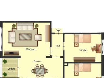 Demnächst frei! 3 Zimmer Wohnung in Monheim am Rhein Berliner Viertel