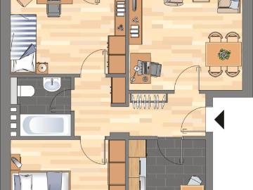 Dilichplatz, Vegesack, Bremen