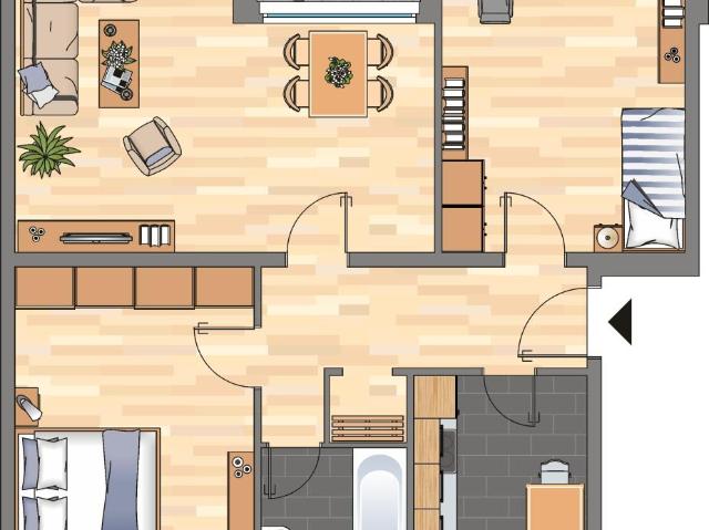 Demnächst frei! 3 Zimmer Wohnung in Bremerhaven
