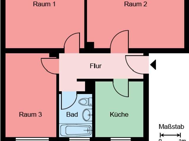Demnächst frei! 3 Zimmer Wohnung in Castrop Rauxel Merklinde