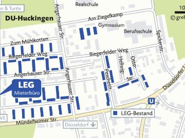 Demnächst frei! 3 Zimmer Wohnung in Duisburg Huckingen