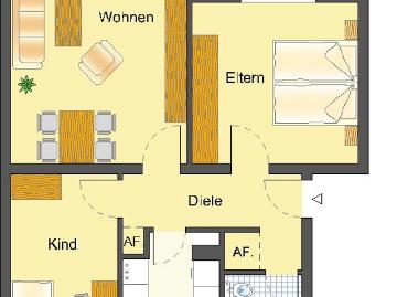 Demnächst frei! 3 Zimmer Wohnung in Detmold Hiddeser Berg