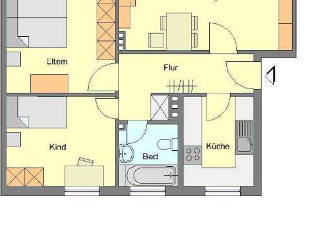 Demnächst frei! 3 Zimmer Wohnung in Gütersloh Sundern