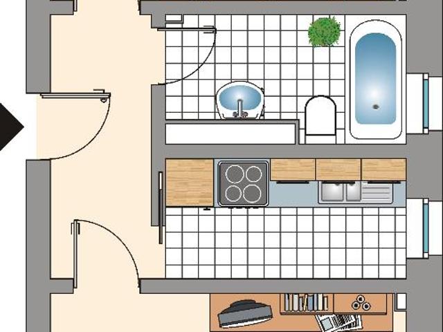 Demnächst frei! 3 Zimmer Wohnung in Gelsenkirchen Resser Mark