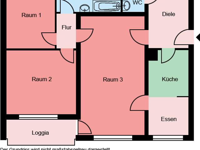 Über den Dächern von Iserlohn: Große 3 Zimmerwohnung mit Balkon