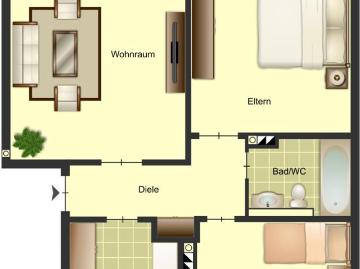 Haus zur Miete in Deichhaus