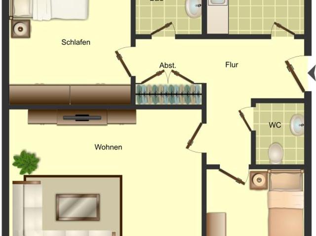 Demnächst frei! 3 Zimmer Wohnung in Unna Königsborn
