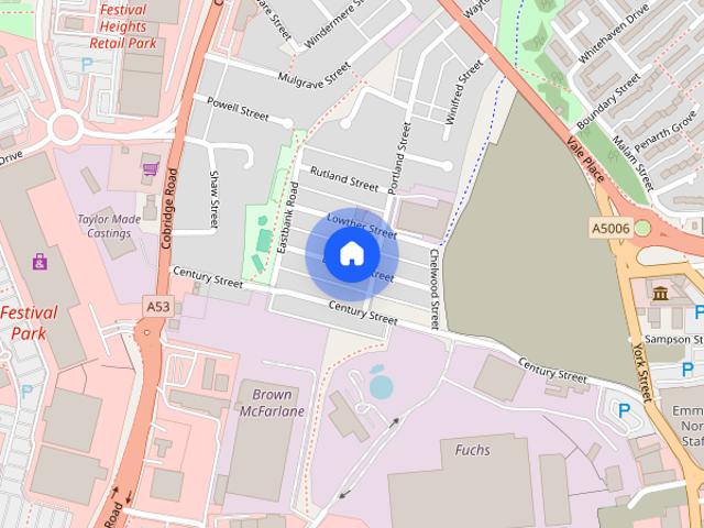 Denbigh Street,Hanley, Stoke on Trent