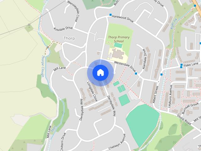 Denbydale Way, Royton, Oldham, Greater Manchester, OL2