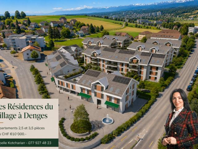 Denges – 2,5 Zimmer Wohnung mit Balkon