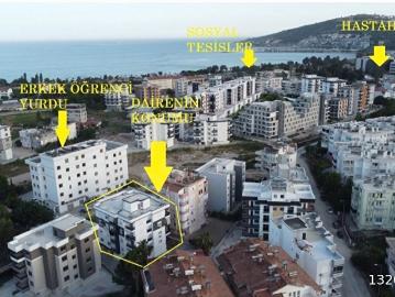 DENİZE YAKIN MERKEZİ KONUMDA SATILIK 2+1 AYRI MUTFAKLI DAİRE