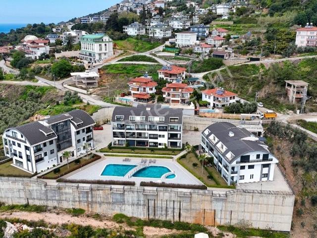 Deniz & Alanya Kalesi Manzaralı 2+1 Eşyalı Daire Cıty Renata