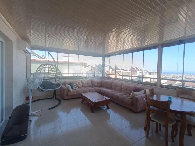 Deniz Manzaralı, Ayrı Mutfaklı Eşyasız Kiralık Dubleks