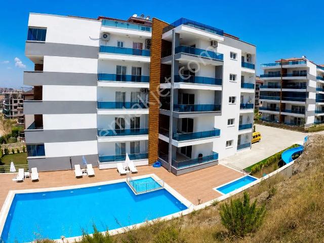 Deniz Manzaralı Full Eşyalı 2+1 Ebeveyn Banyolu Havuzlu Site İçerisinde