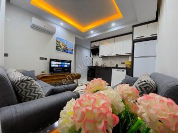 Denize Ve Tropik Parka Yakın Full Eşyalı 1+1 Daire