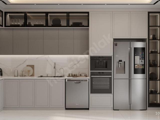 Denizli adalette 3+1 170 m2 havuzlu site içinde lansmana özel satılık lüks daire